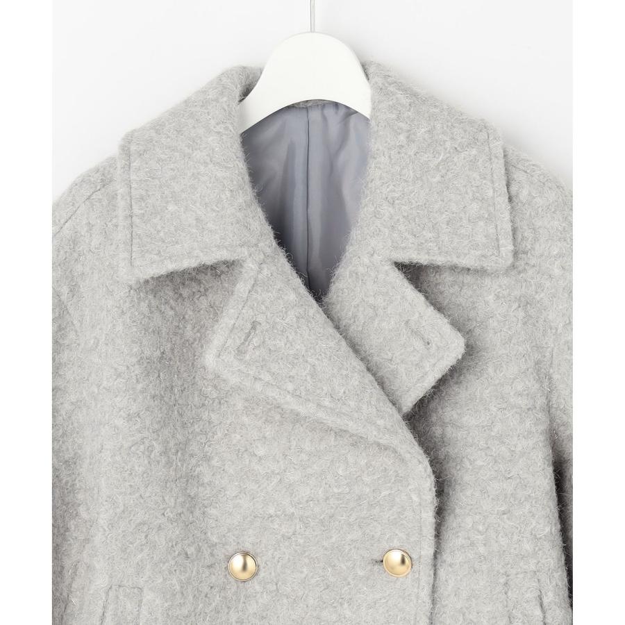 ANY SIS（エニィスィス） 【2WAY】ブークレーシャギーラメ アウター