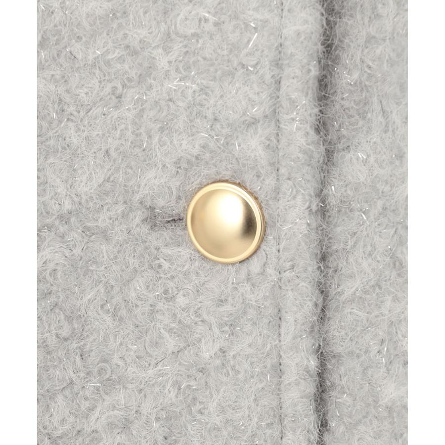 ANY SIS（エニィスィス） 【2WAY】ブークレーシャギーラメ アウター