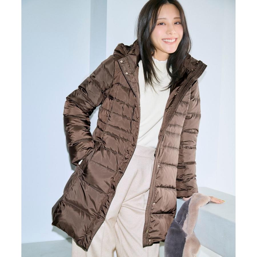 ANY SIS（エニィスィス） 【2WAY】シルキータフタロング ダウン