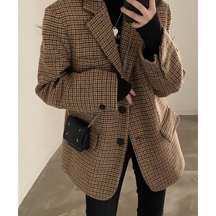 チェックオーバーテーラードジャケット : マルイ(丸井)Yahoo!店 - 通販