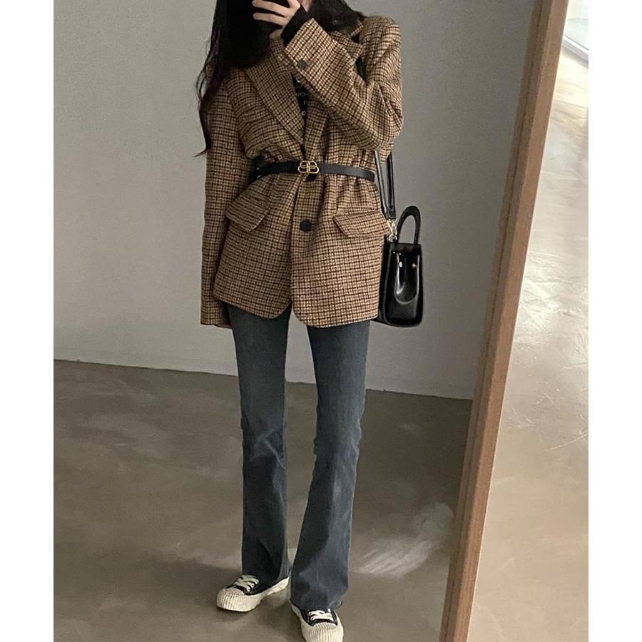 チェックオーバーテーラードジャケット : マルイ(丸井)Yahoo!店 - 通販
