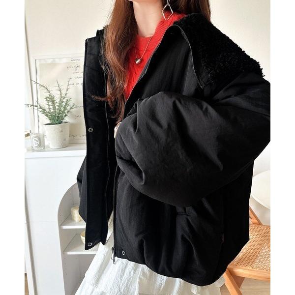 25AW新作《JaVaコラボ》セーラー風カラーがあざとい。中綿バルーン