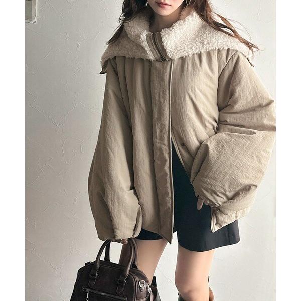 25AW新作《JaVaコラボ》セーラー風カラーがあざとい。中綿バルーン