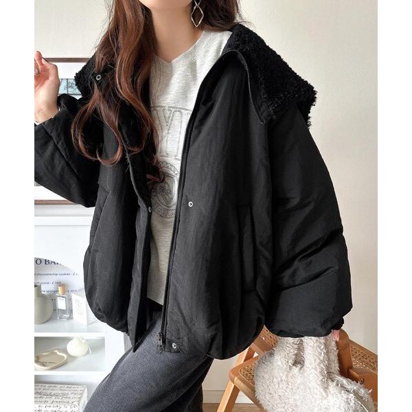 25AW新作《JaVaコラボ》セーラー風カラーがあざとい。中綿バルーン