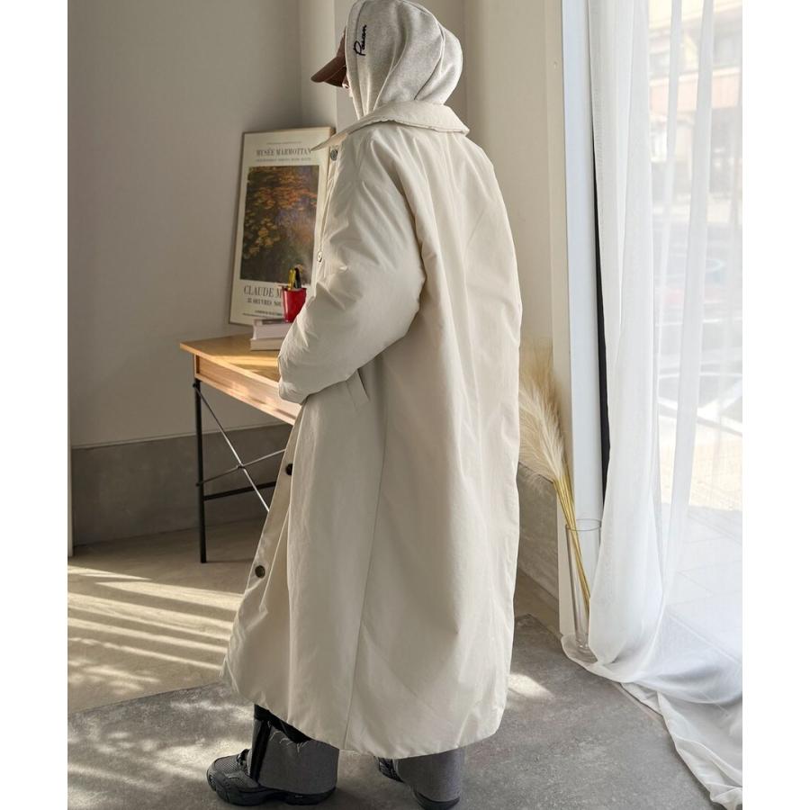 marina×クラシカルエルフコラボ》あたたか機能性アウター◎襟付き中綿