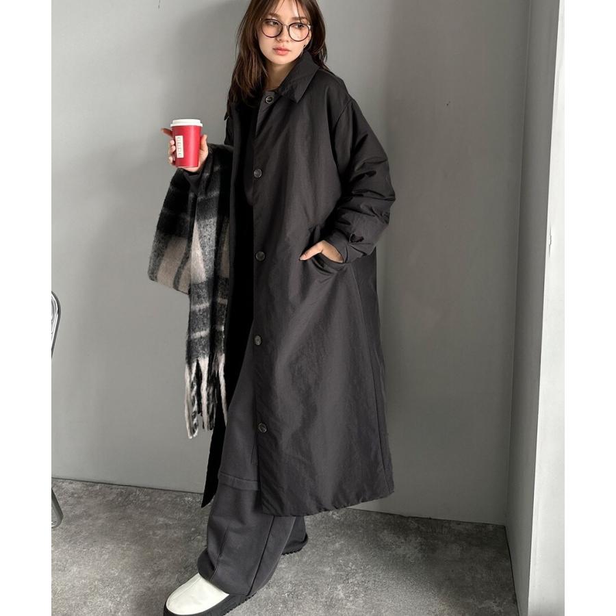 marina×クラシカルエルフコラボ》あたたか機能性アウター◎襟付き中綿
