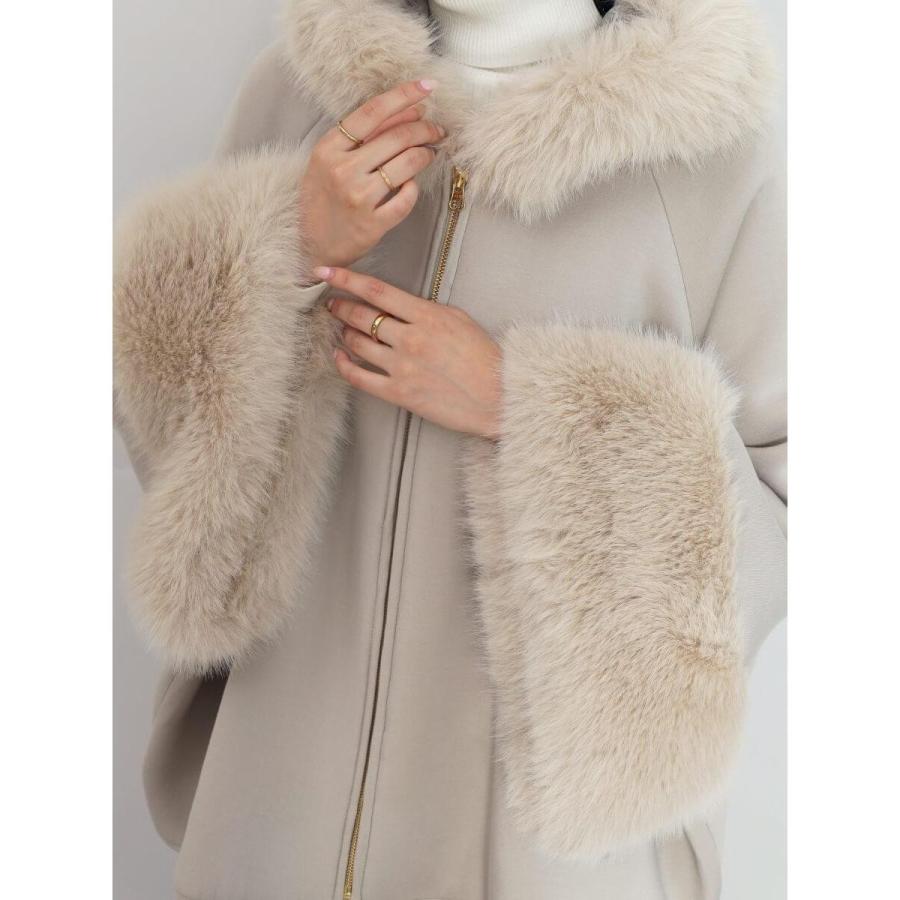 FENNEL（フェンネル） エコファーポンチョアウター : マルイ(丸井