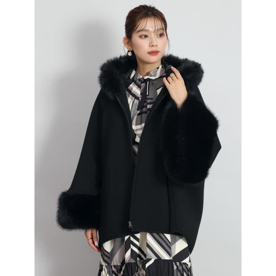 FENNEL（フェンネル） エコファーポンチョアウター : マルイ(丸井