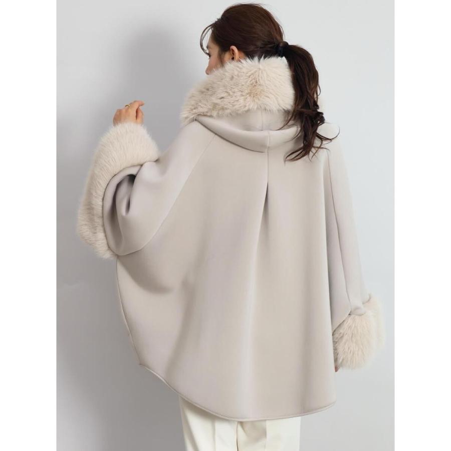 FENNEL（フェンネル） エコファーポンチョアウター : マルイ(丸井