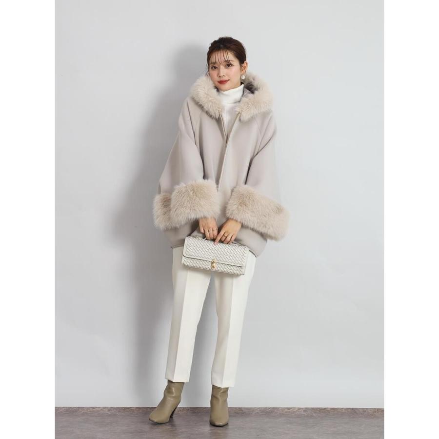 FENNEL（フェンネル） エコファーポンチョアウター : マルイ(丸井