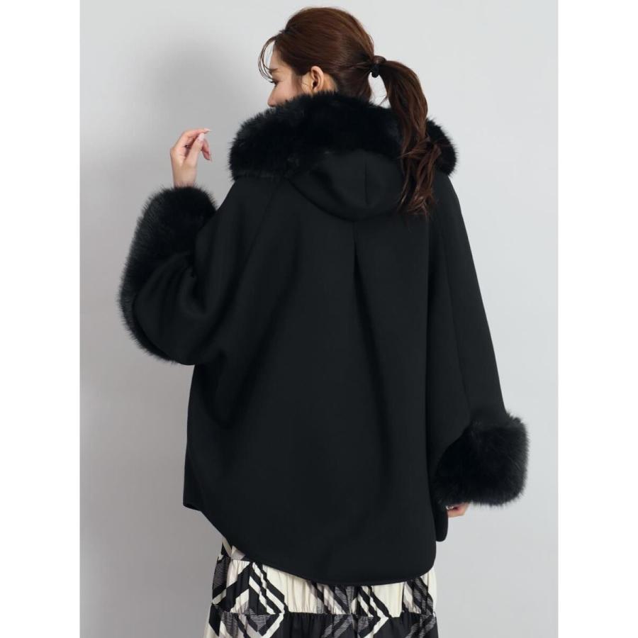 FENNEL（フェンネル） エコファーポンチョアウター : マルイ(丸井