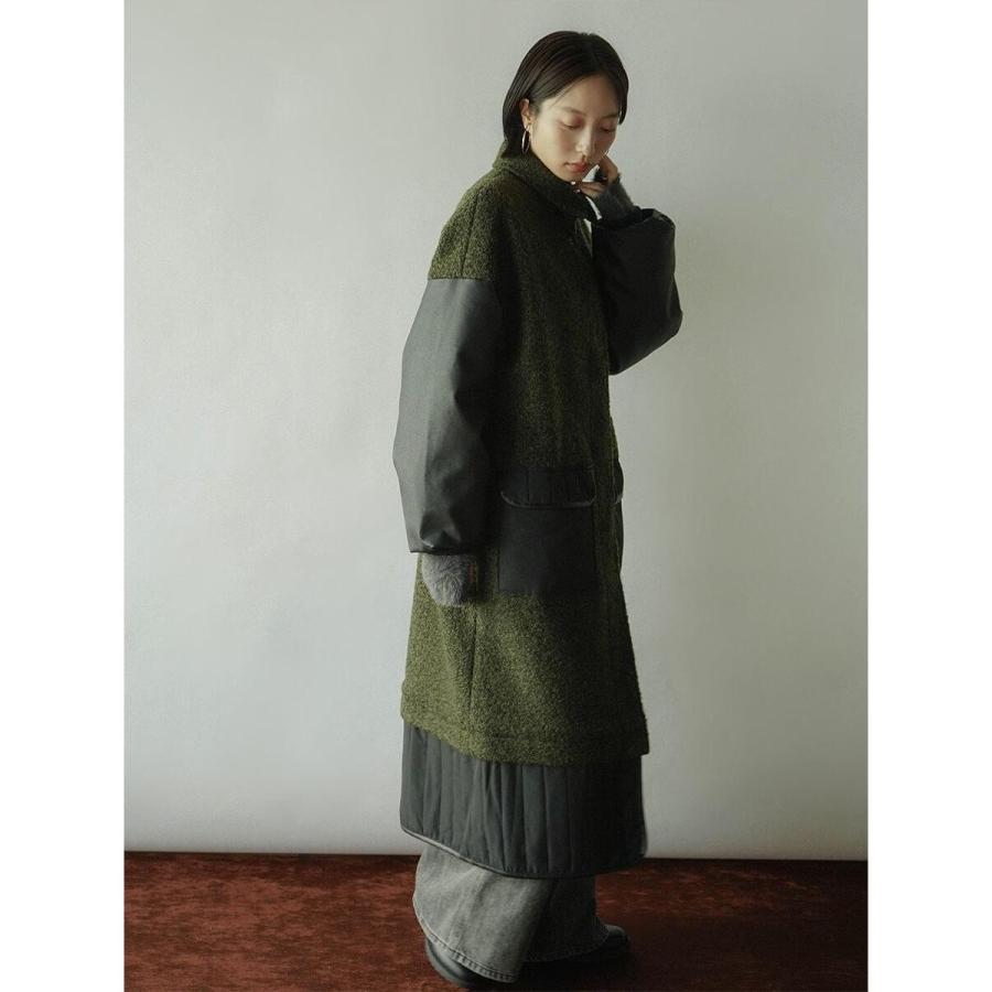 RADIATE（ラディエイト） 異素材ミックスロングコート : マルイ(丸井