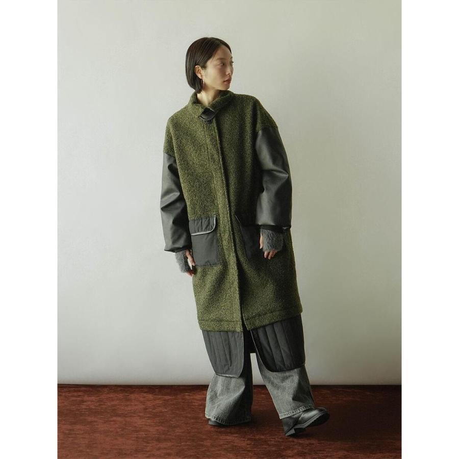 RADIATE（ラディエイト） 異素材ミックスロングコート : マルイ(丸井