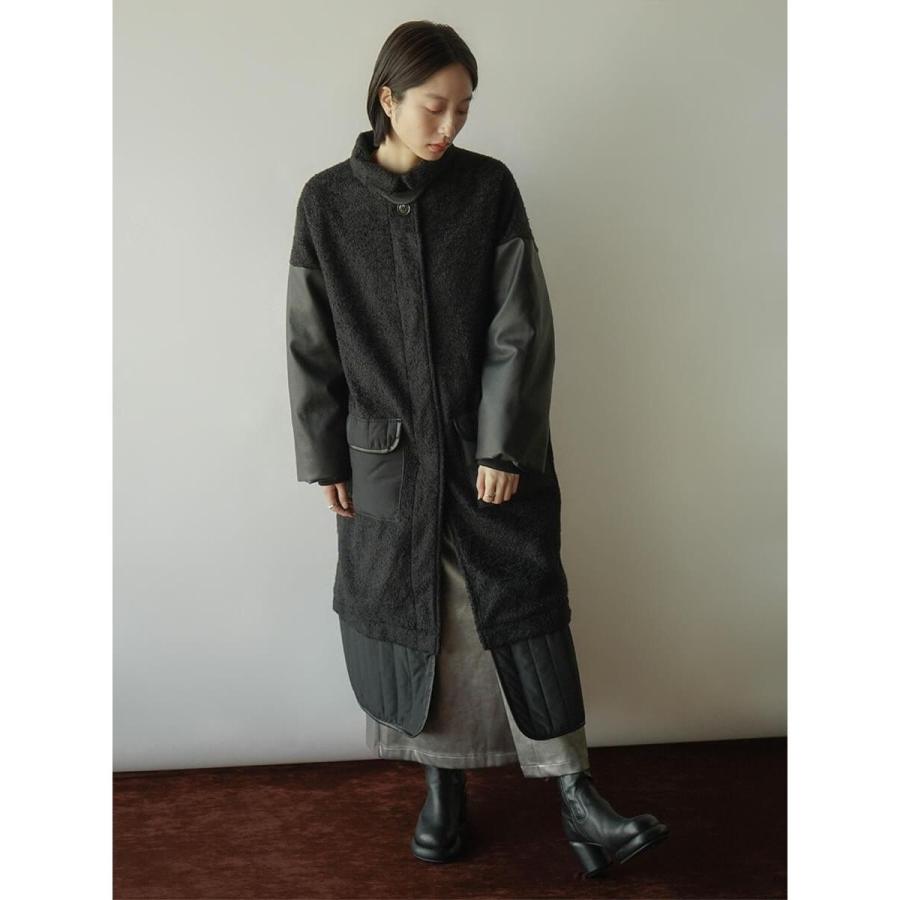 RADIATE（ラディエイト） 異素材ミックスロングコート : マルイ(丸井
