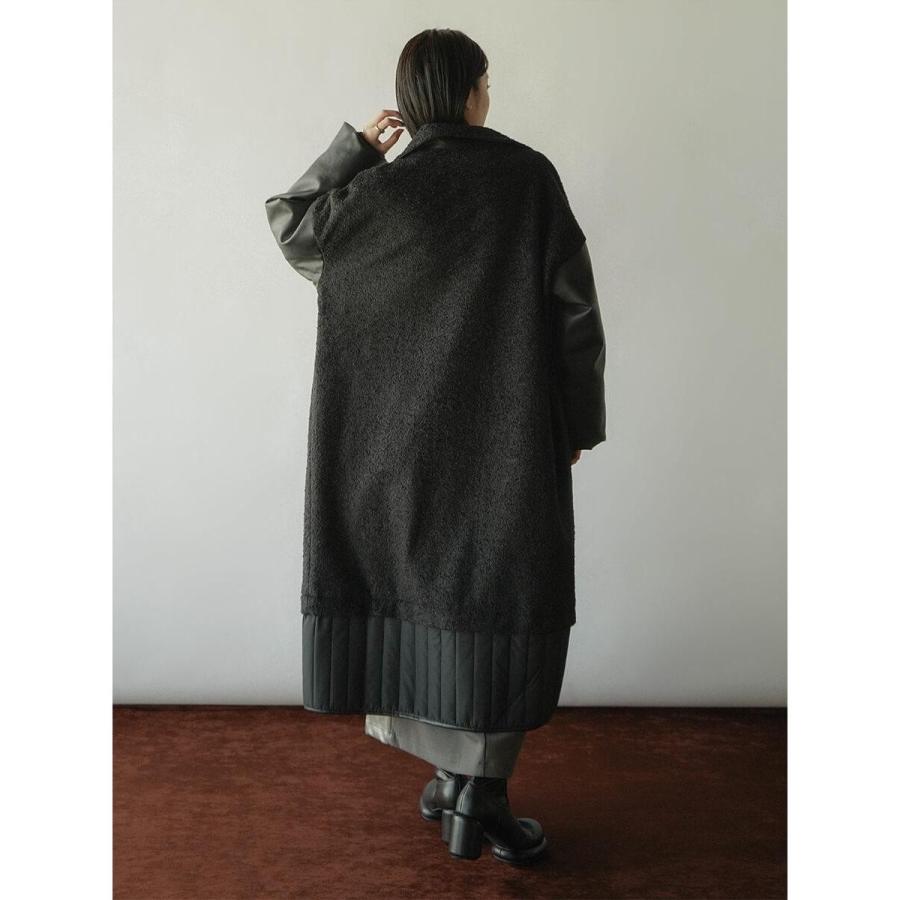 RADIATE（ラディエイト） 異素材ミックスロングコート : マルイ(丸井