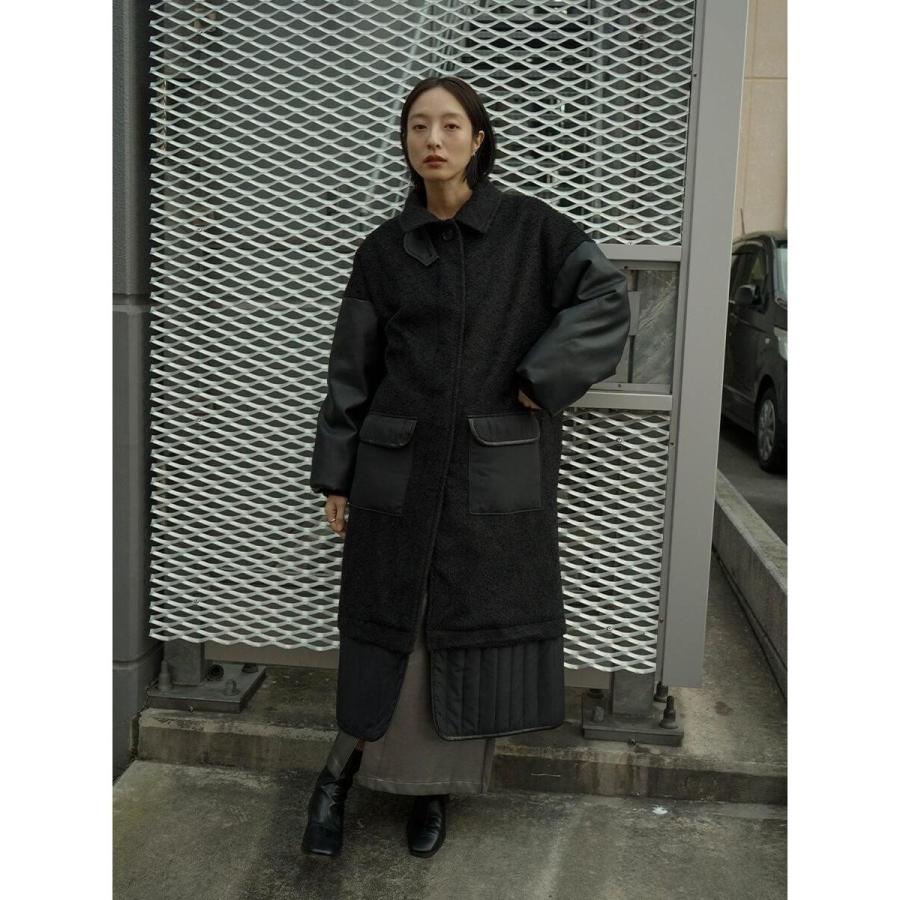 RADIATE（ラディエイト） 異素材ミックスロングコート : マルイ(丸井