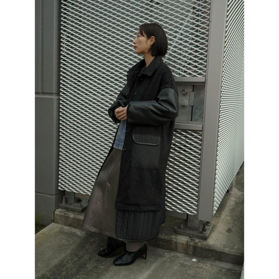 RADIATE（ラディエイト） 異素材ミックスロングコート : マルイ(丸井