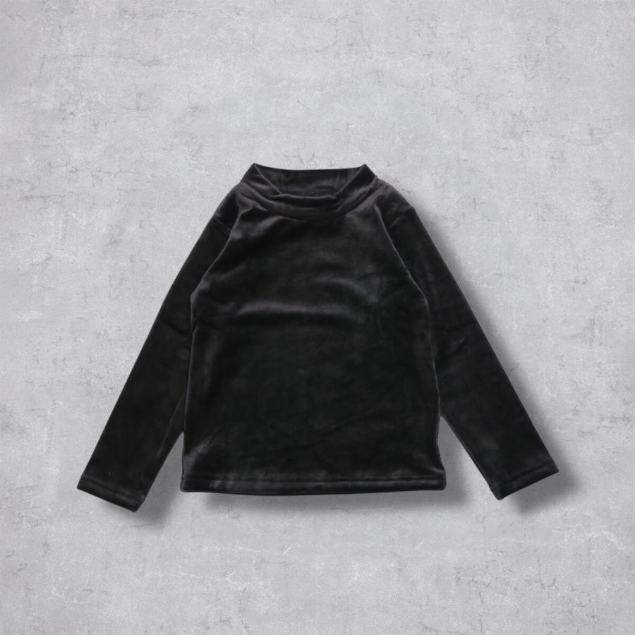 ストレッチベロア ハイネック長袖Tシャツ : マルイ(丸井)Yahoo!店