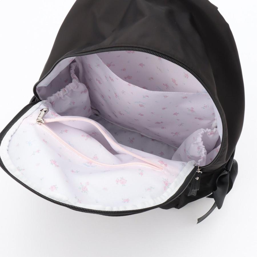メゾピアノママ】フリルリボン マザーズリュック容量約20L : マルイ