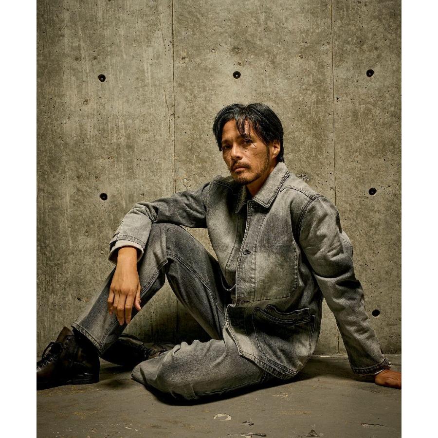 TETE HOMME（テット オム） 【HALB】ヴィンテージ加デニムカバーオール