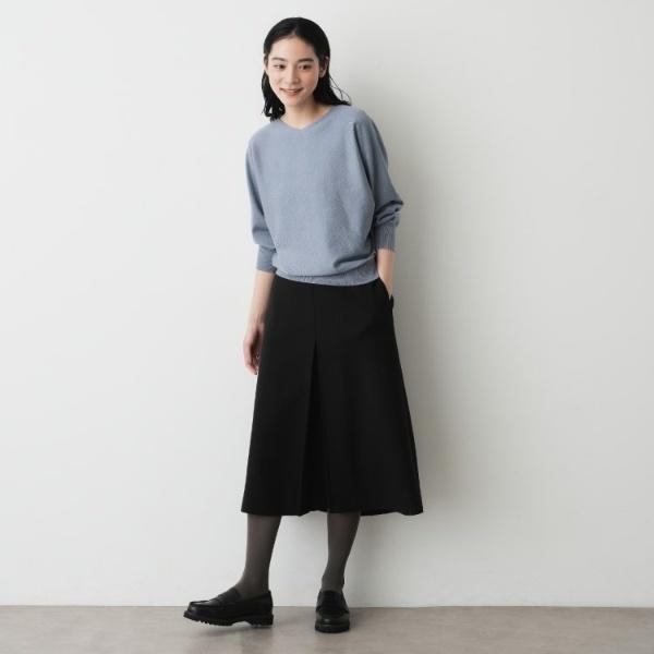 Dessin（デッサン） メルトンジャージボックスタックスカート : マルイ
