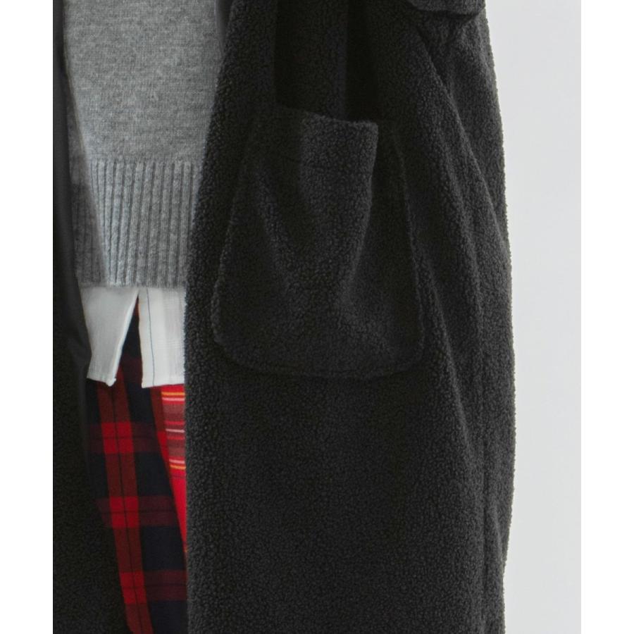 nop de nod（ノップドゥノッド） ナイロンタフタ×フリースボア