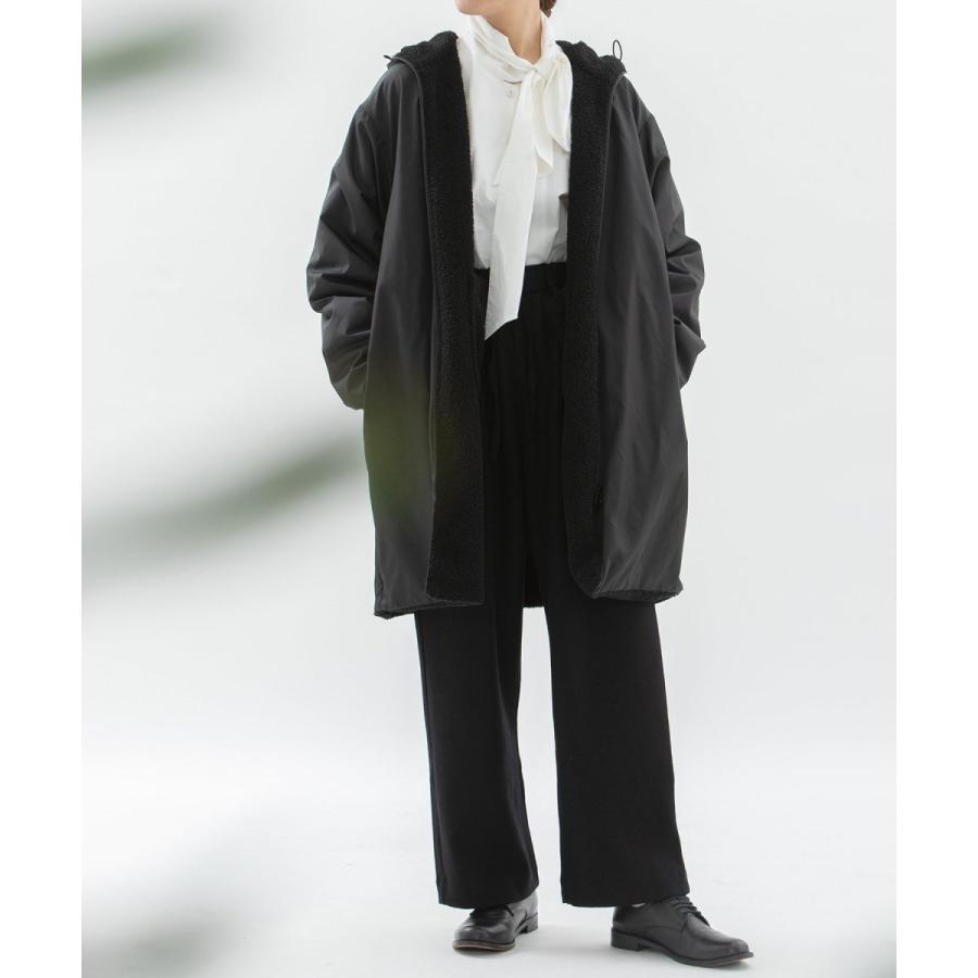 nop de nod（ノップドゥノッド） ナイロンタフタ×フリースボア