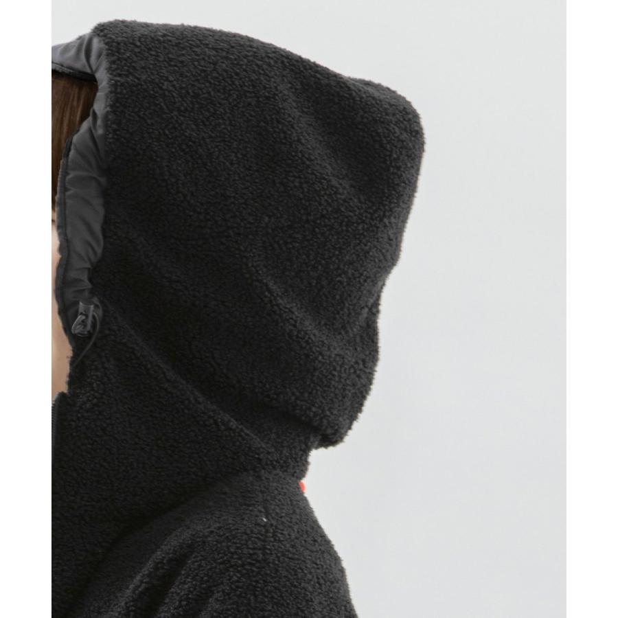 nop de nod（ノップドゥノッド） ナイロンタフタ×フリースボア