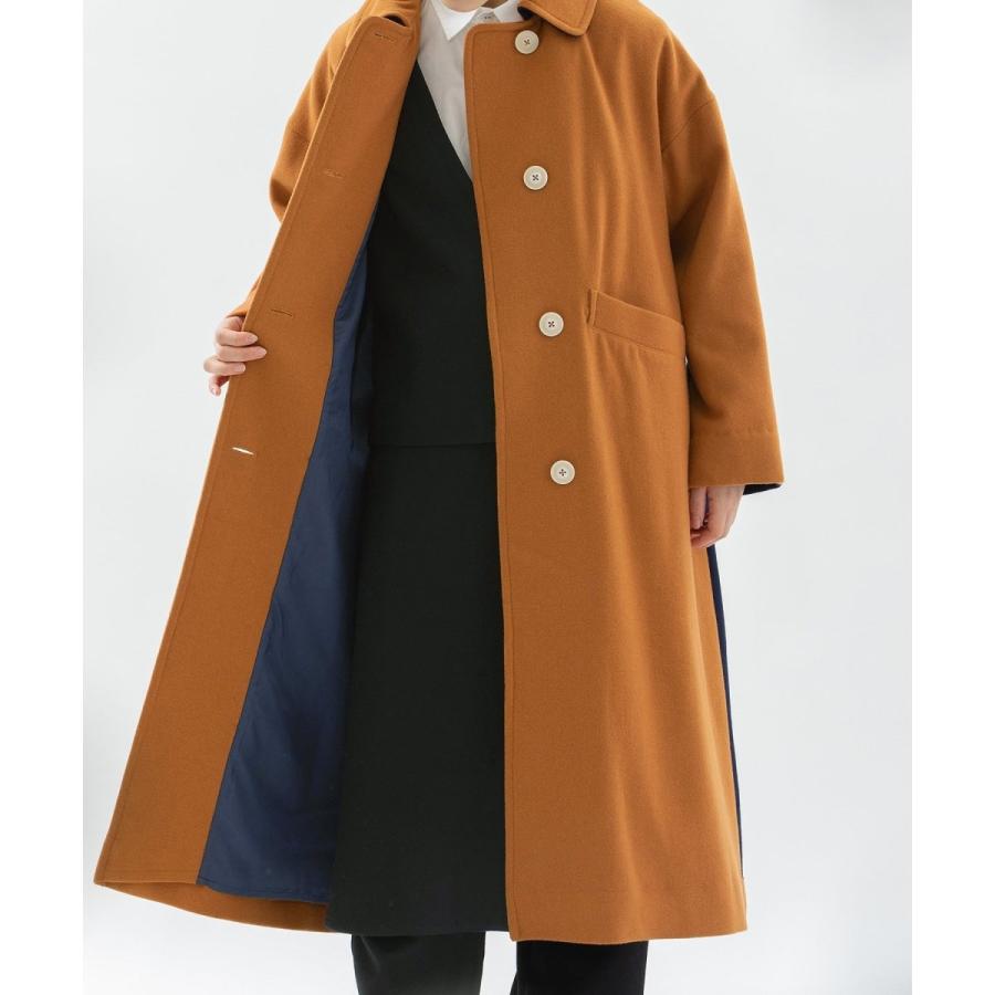 nop de nod（ノップドゥノッド） バイカラーロングコート : マルイ