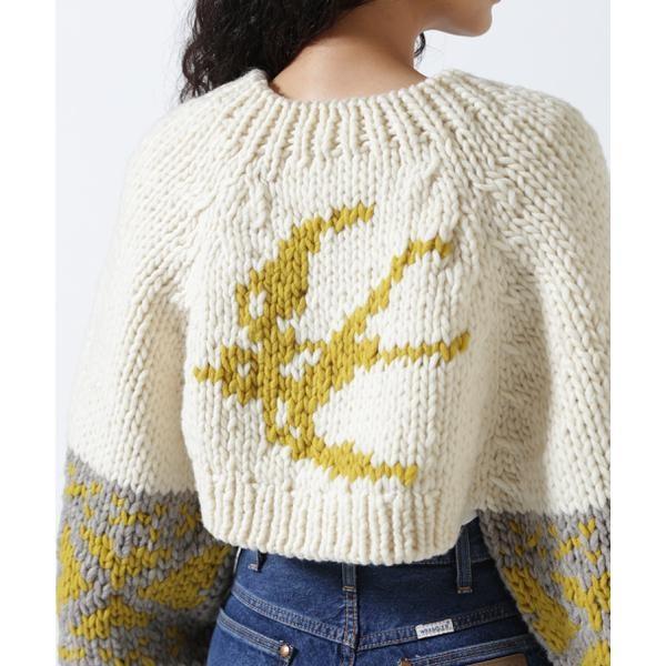 ビーバー（BEAVER）/RHODOLIRION／ロドリリオン　Cowichan Knit Bolero カウチンニットボレロ BEAVER（ビーバー） RHODOLIRION／ロドリリオン Cowichan Knit Bolero