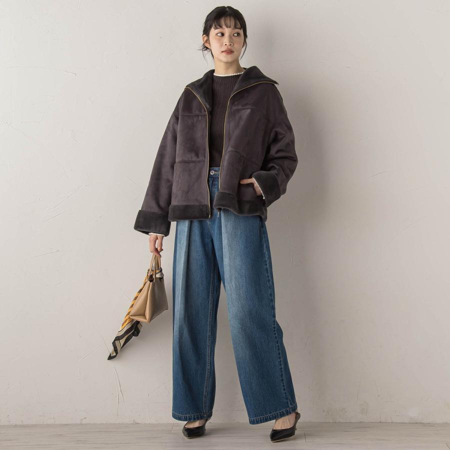 ロートレアモンのフェイクムートンコート Droite lautreamont（ドロワット・ロートレアモン） 【WEB限定