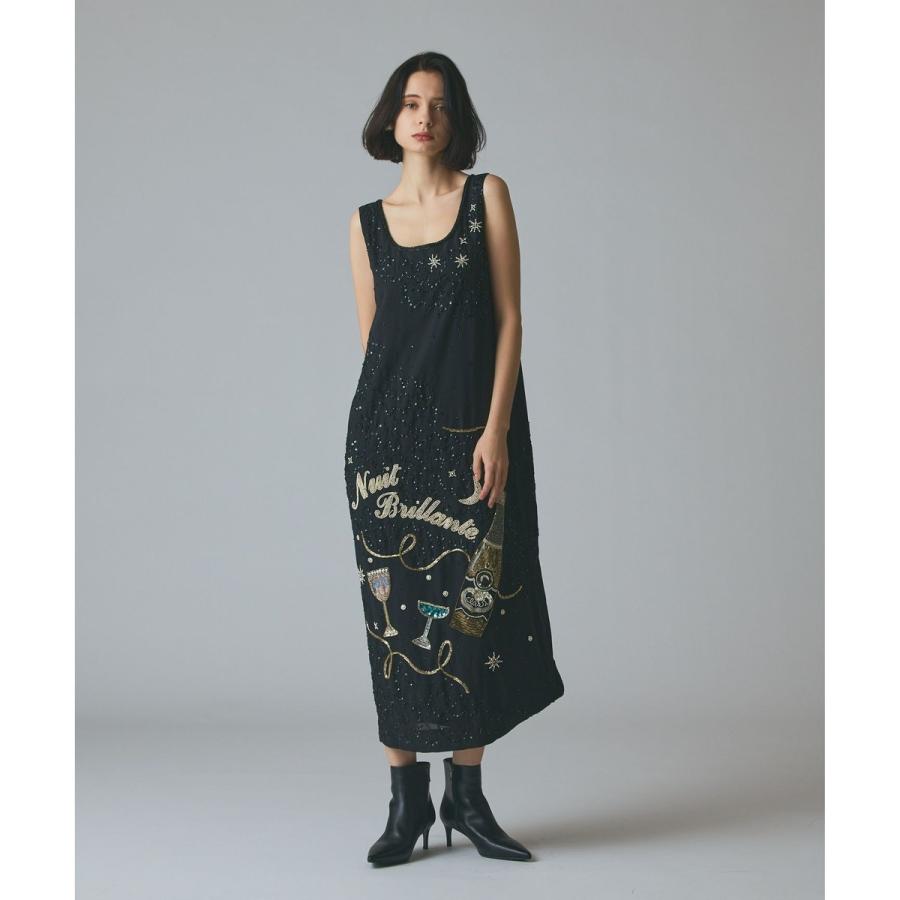 GRACE CONTINENTAL（グレースコンチネンタル） シャイニーembドレス