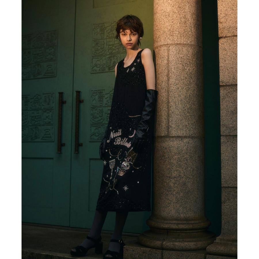 GRACE CONTINENTAL（グレースコンチネンタル） シャイニーembドレス