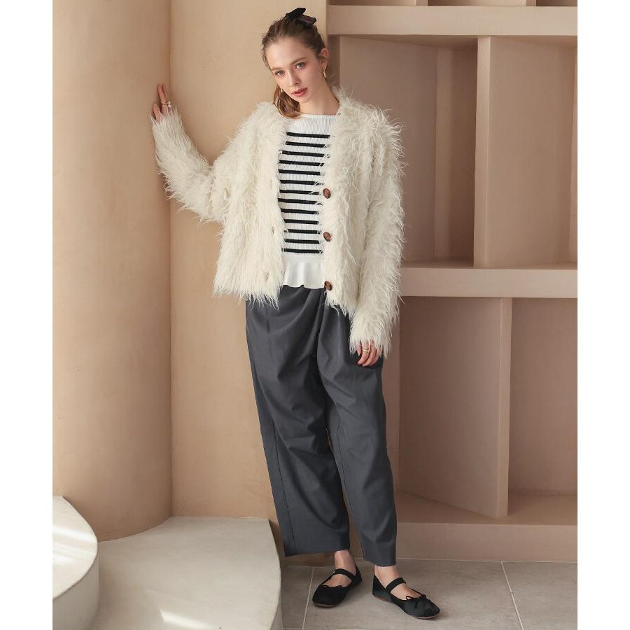 DONOBAN ドノバン フラッフィーファー　カーディガン DONOBAN（ドノバン） カーディガン フラッフィーカーディガン