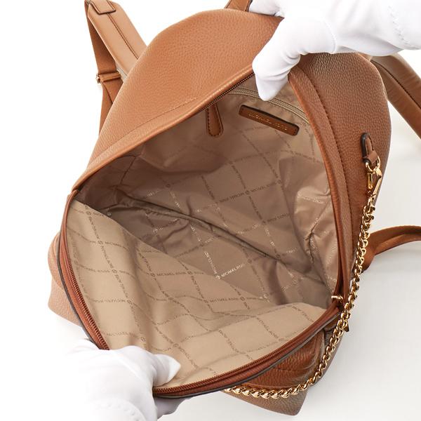 【新品未使用】MICHAEL KORS マイケルコース リュック バックパック 公式アウトレット】SLATER チェーン バックパック ミディアム - MK
