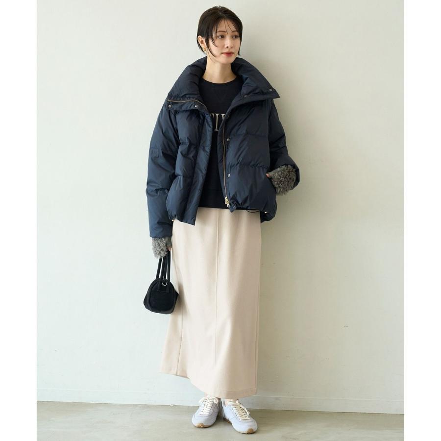 VERY掲載 / 自宅で洗濯OK 軽量で暖かい】TAIONコラボ ショートダウン