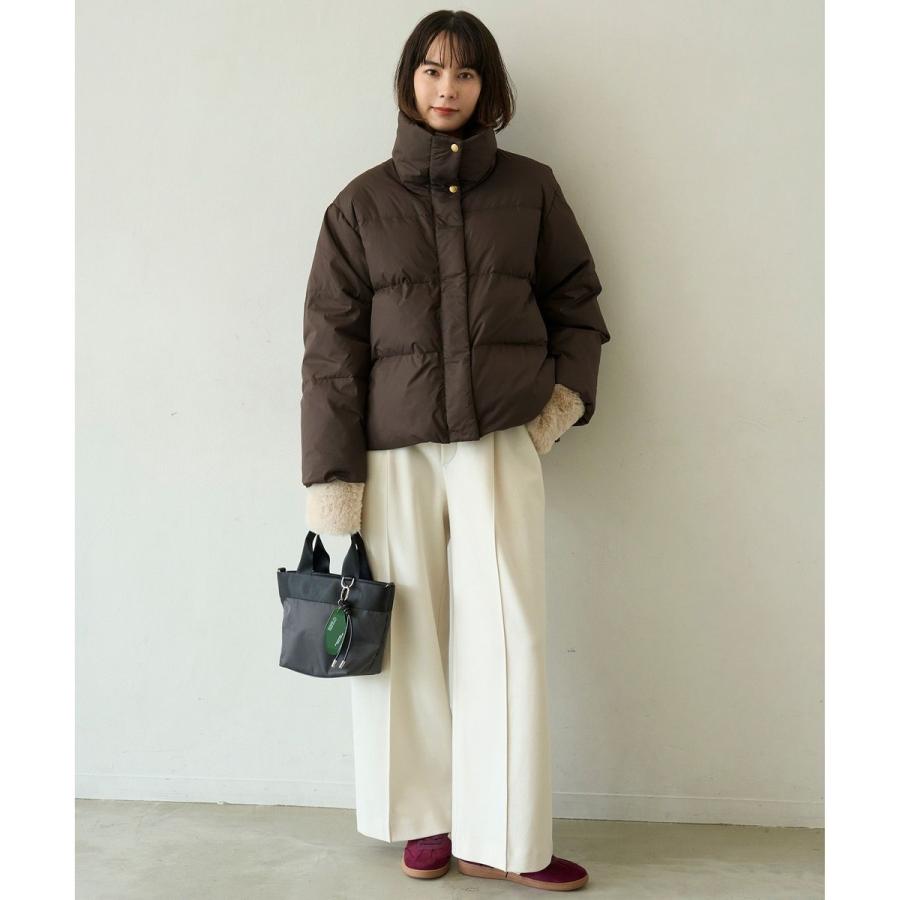 VERY掲載 / 自宅で洗濯OK 軽量で暖かい】TAIONコラボ ショートダウン