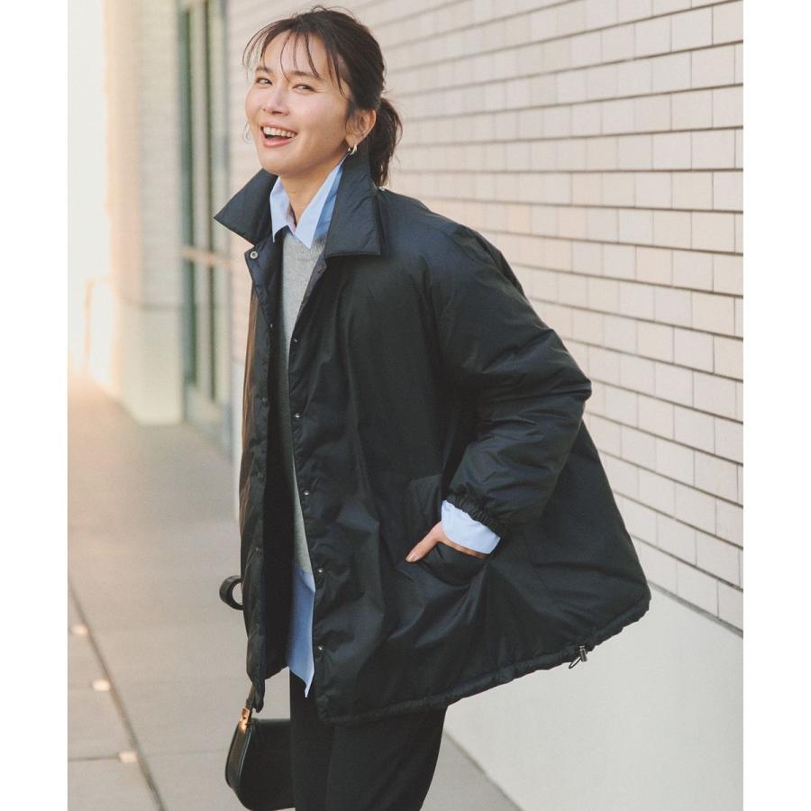 野呂佳代さん着用】TAIONコラボ ボア襟 リバーシブルダウン : マルイ