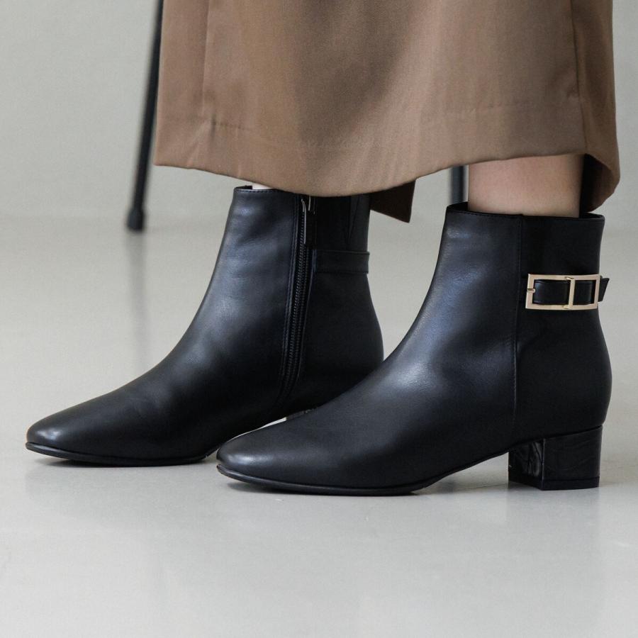 HIMIKO 上品な佇まい【撥水】【卑弥呼25AW】スクエアバックルサイド