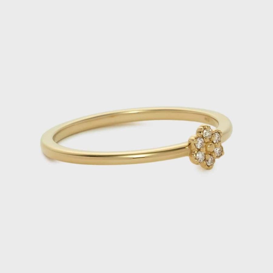 ゴールドダイヤモンドリング（0.03ct）の画像