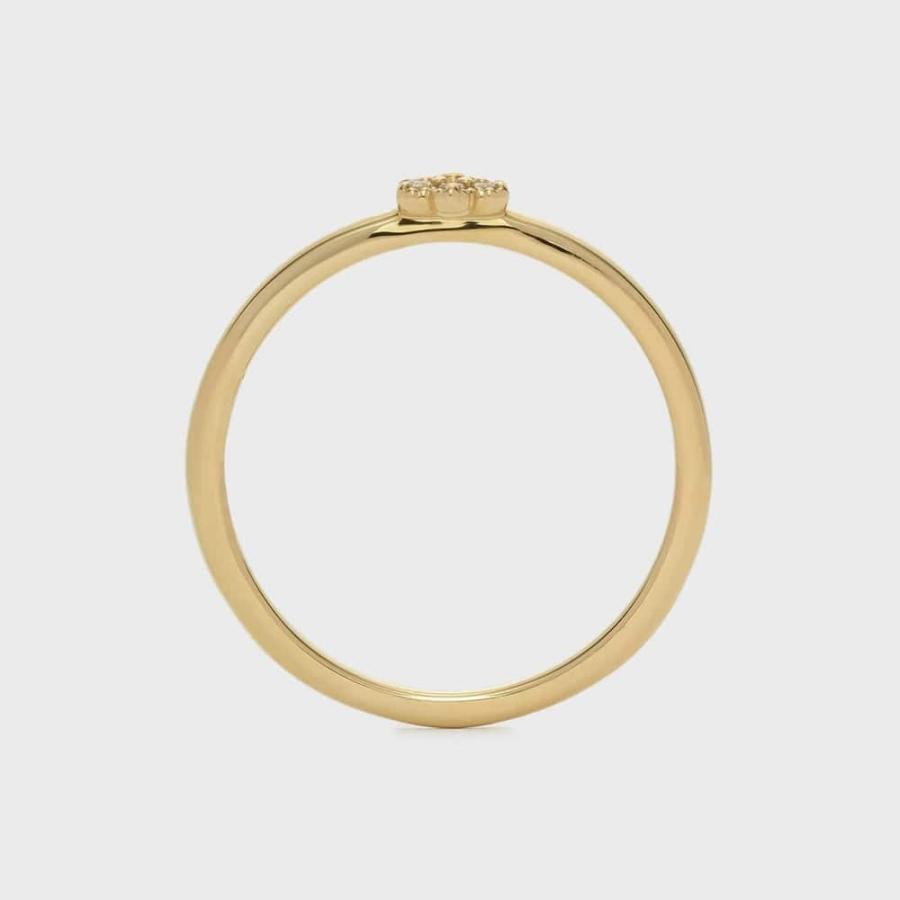 ゴールドダイヤモンドリング（0.03ct）の画像