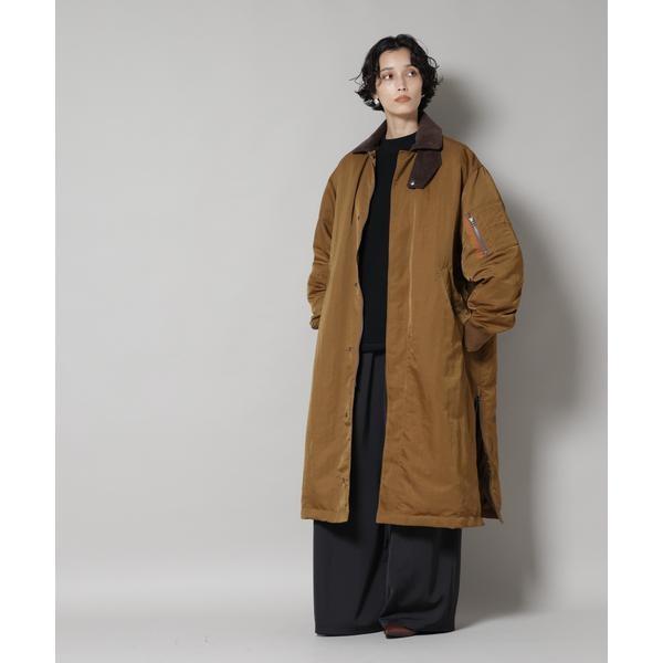 STEVELOUR」「西川ダウン(R)」ミリタリーロングコート : マルイ(丸井