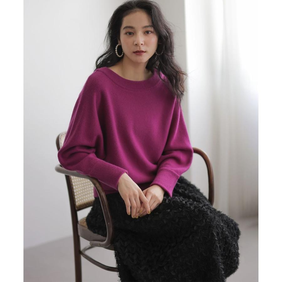 組曲（KUMIKYOKU） 【加藤ローサさん着用】ウールカシミヤミックス