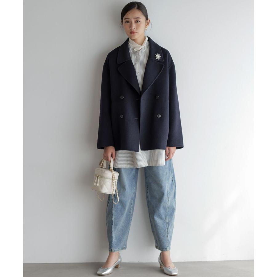 【最終値下げ済み】組曲☆ダブルブレストリバーコート ダブルブレストリバー コート / 組曲 S | ファッション通販 【公式通販