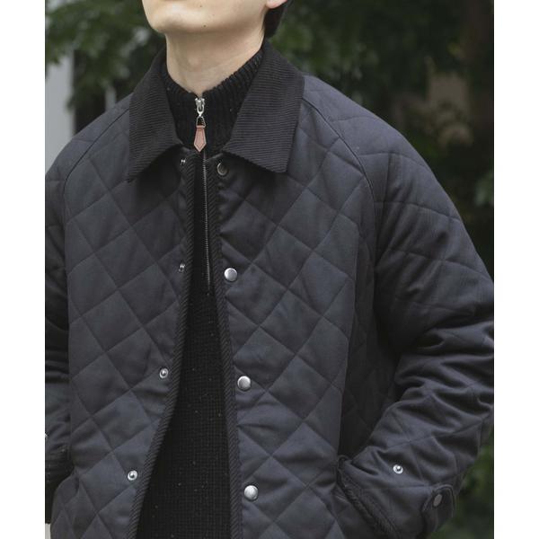 襟コーデュロイ 中綿キルティングジャケット : マルイ(丸井)Yahoo!店