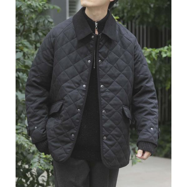 襟コーデュロイ 中綿キルティングジャケット : マルイ(丸井)Yahoo!店