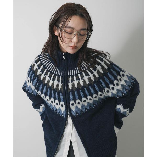 洗濯可』ノルディックジップセーター : マルイ(丸井)Yahoo!店 - 通販