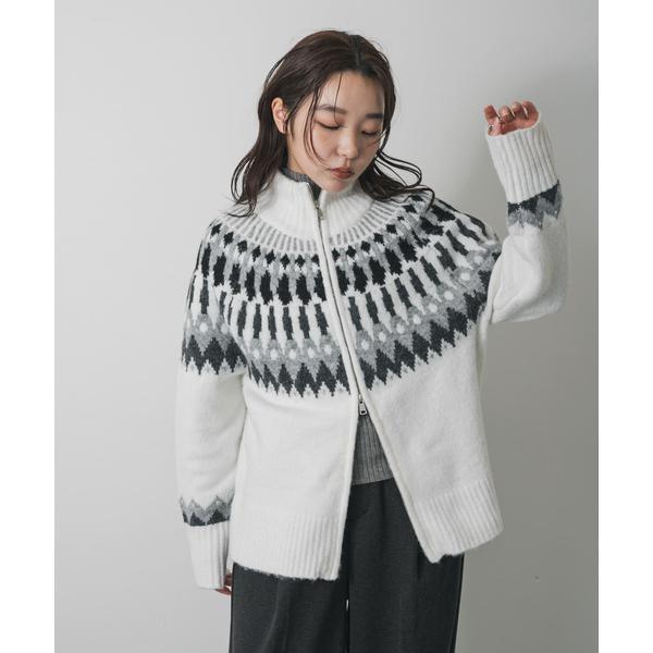 洗濯可』ノルディックジップセーター : マルイ(丸井)Yahoo!店 - 通販