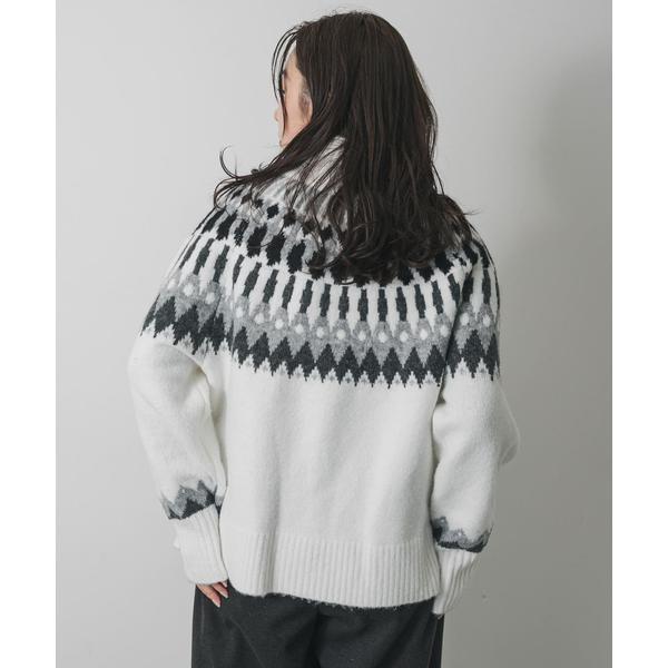 洗濯可』ノルディックジップセーター : マルイ(丸井)Yahoo!店 - 通販