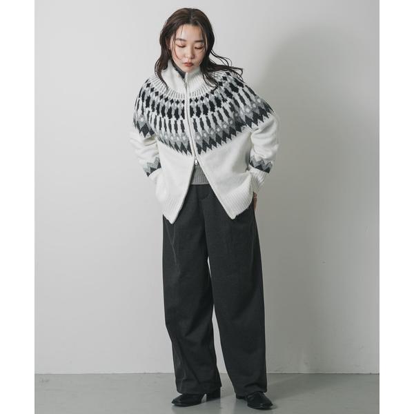 洗濯可』ノルディックジップセーター : マルイ(丸井)Yahoo!店 - 通販